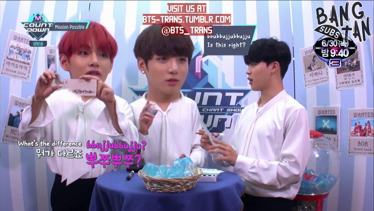 [ENG] 160623 M!Countdown - BTS Mission Possible