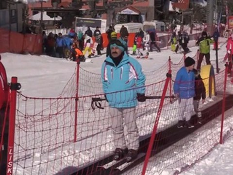 Palandöken'de hafta sonu yoğunluğu - ERZURUM