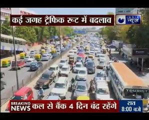 Road caves in near ITO, leads to massive traffic snarls in Central Delhi