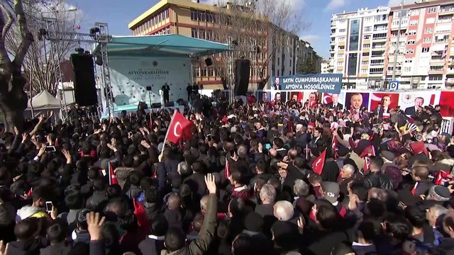 Cumhurbaşkanı Erdoğan: 'Bugün CHP, milletimizi PKK ile tehdit edenlerin desteğine bel bağlamış bir zihniyetin işgali altındadır'- AFYONKARAHİSAR