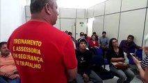 Contra quedas durante o trabalho, curso é ministrado na Agência do Trabalhador