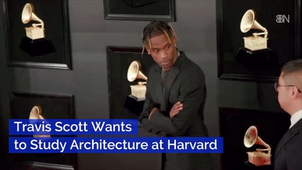 Travis Scott Going To School At Harvard