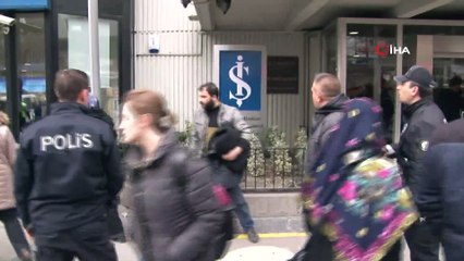 Başkent’in göbeğinde sıcak anlar kamerada