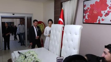 Evlenmek İçin Sevgililer Günü'nü Seçtiler - Tekirdağ
