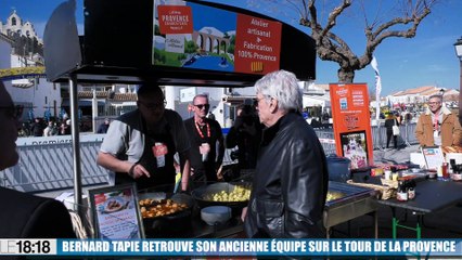 Bernard Tapie retrouve son ancienne équipe cycliste sur le Tour de La Provence