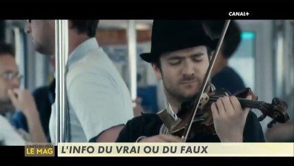 L'expérience inédite du violoniste Renaud Capuçon dans le métro - L'info du vrai du 13/02 - CANAL+