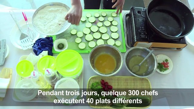 Concours gastronomique à Pyongyang en l'honneur de Kim Jong Il