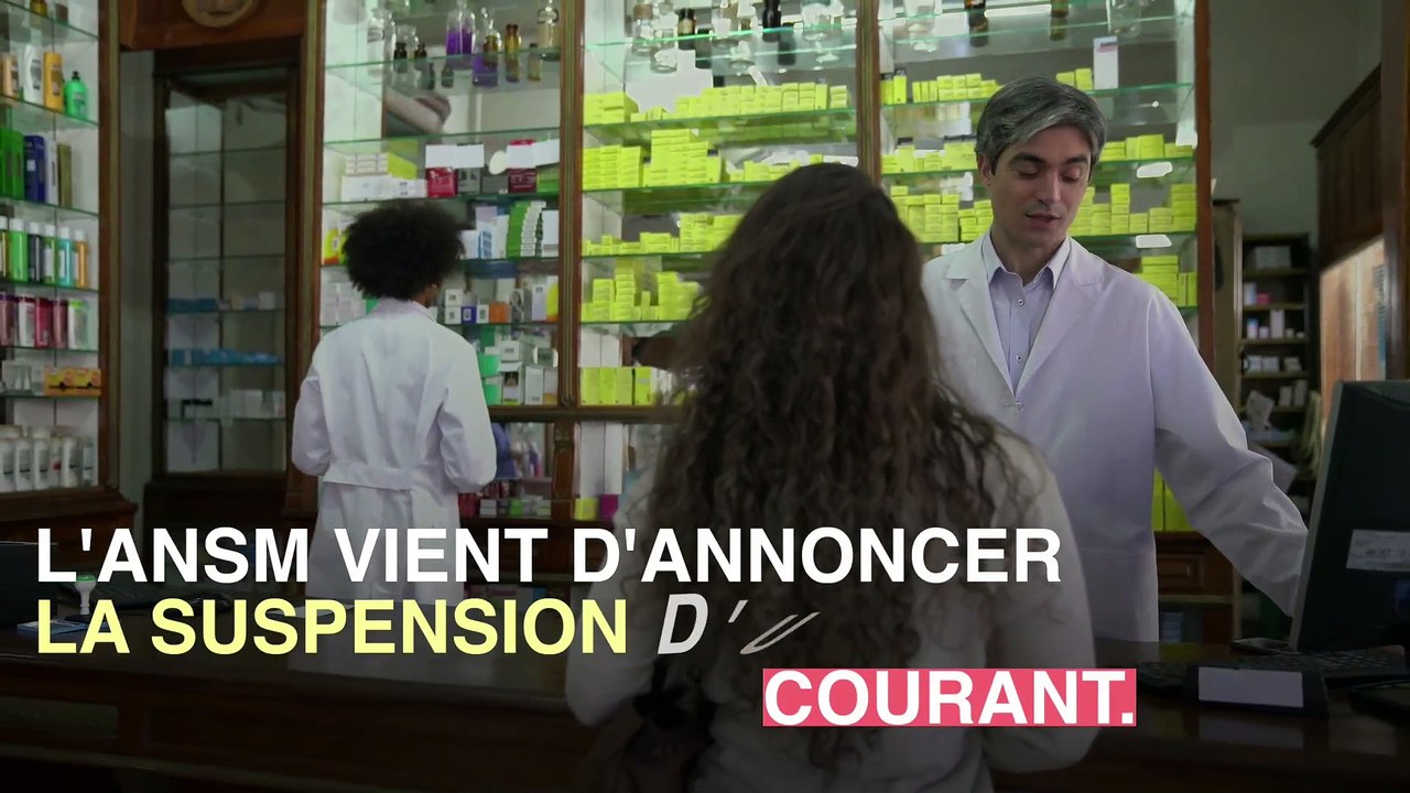 _Suspension du médicament à cause d'un risque cardiaque