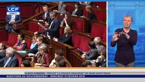 Vif échange entre Alexis Corbière et Franck Riester sur le temps de parole d'Emmanuel Macron
