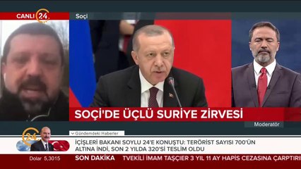 Soçi'de üçlü zirve