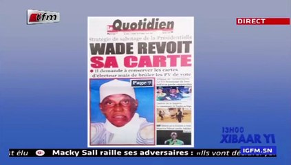 REPLAY - Revue de Presse - Pr : MAMADOU MOUHAMED NDIAYE - 14 Février 2019