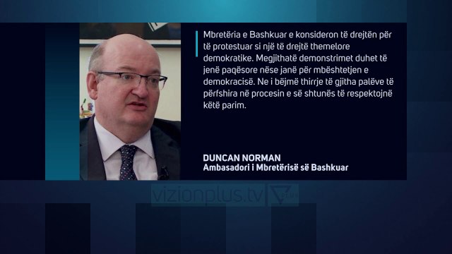 BE apel opozitës: Jo dhunë në protestë, mendoni për Shqipërinë - News, Lajme - Vizion Plus