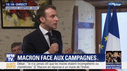 Emmanuel Macron: "Si des élus de la République ont des idées plus intelligentes, qu'ils les proposent et les mettent en oeuvre"