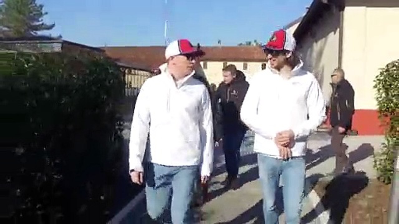 Kimi Räikkönen y Antonio Giovinazzi debutan con Alfa Romeo