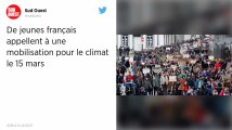 Climat : des jeunes français appellent à une grève nationale le 15 mars