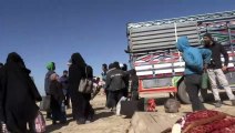 Cientos de personas huyen del último reducto del EI en Siria