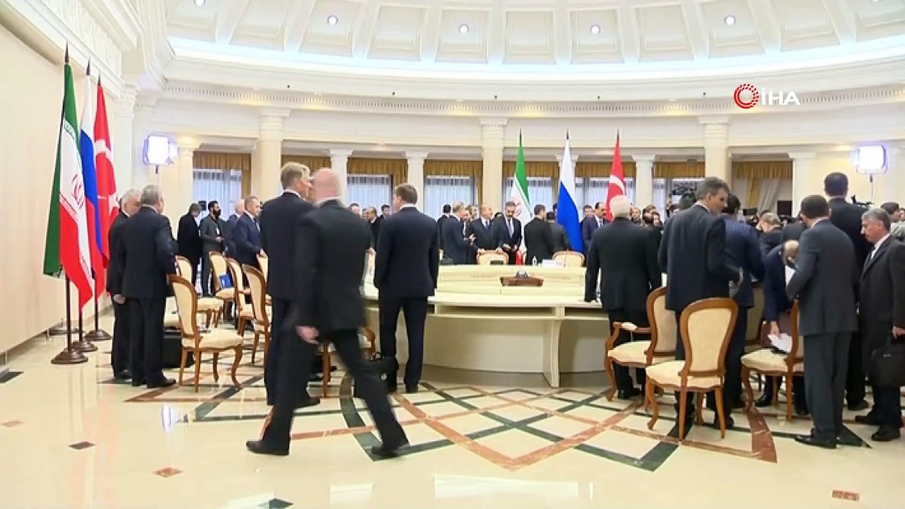 - Cumhurbaşkanı Erdoğan: 'Astana platformu Suriye’de akan kanın sona erdirilmesi için somut çözümler üreten en başarılı girişimdir'- 'Provokasyonlara rağmen Astana ruhunu kararlılıkla muhafaza ettik'- 'Biz nasıl Suriye’de akan kanı du..