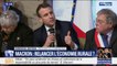 Échange houleux entre un maire et Emmanuel Macron: "Je n'ai jamais dit des maires qu'ils étaient incompétents ou clientélistes"