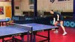Tennis de table : les filles d’Etival à l’entraînement