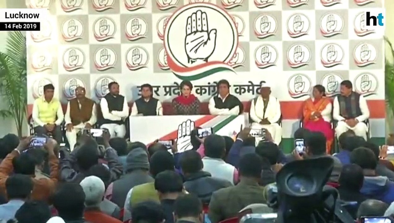 Priyanka Gandhi cancels presser, prays for CRPF jawans killed in J&K