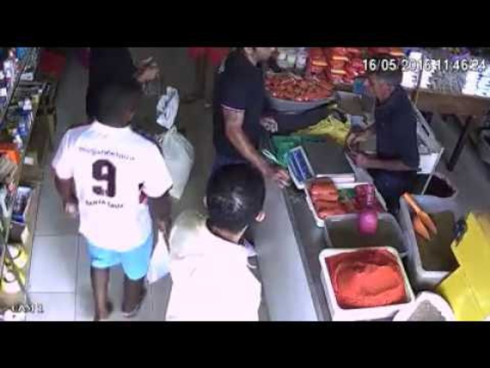 Flagrante: assalto à Casa do Tempero em Itambé-PE (Câmera 2)