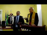 Bispo Dom Lucena visita a Câmara Municipal de Itambé-PE