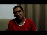Pai de Edvaldo da Silva fala sobre um mês sem o seu filho
