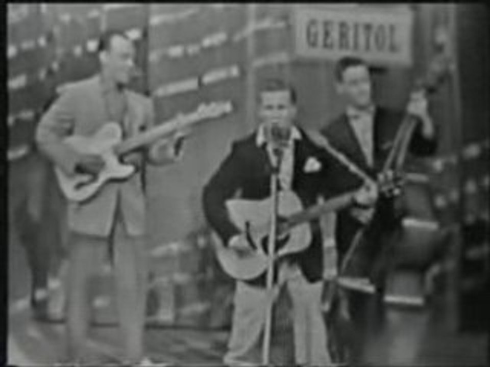 Johnny Burnette and Rock n'roll trio Hound dog