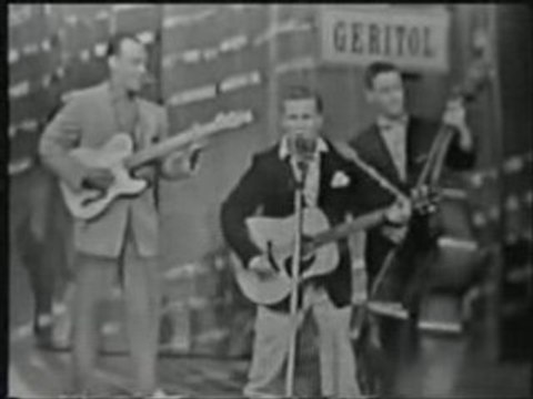 Johnny Burnette and Rock n'roll trio Hound dog