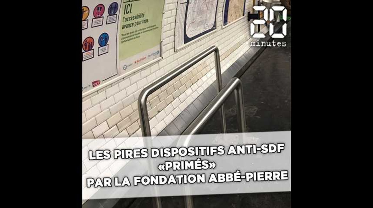 Les pires dispositifs anti-SDF «primés» par la Fondation Abbé-Pierre