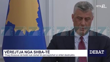 Скачать видео: THAÇI BEN THIRRJE PER HEQJEN E TAKSES, «S'MUND TE INJOROJME SHBA» - News, Lajme - Kanali 7