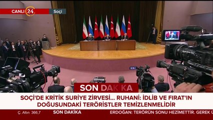 Soçi'de Suriye Zirvesi