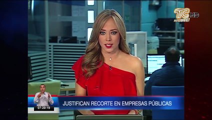 Representantes de empresas públicas justificaron recorte de personal
