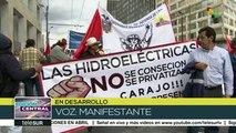 Marchan en Ecuador contra políticas económicas del Gobierno