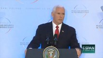 Mike Pence Says Iran Is Planning 'Another Holocaust’ With Middle East Expansion