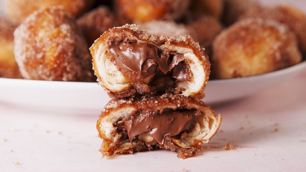 Nutella Stuffed Pretzel Bites Are Like Little Pillows Of Happiness