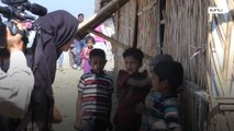 Angelina Jolie visita un campo de refugiados en Bangladesh