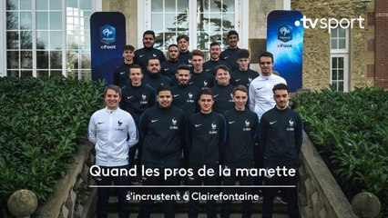 eSport : quand les pros de la manette s'incrustent à Clairefontaine