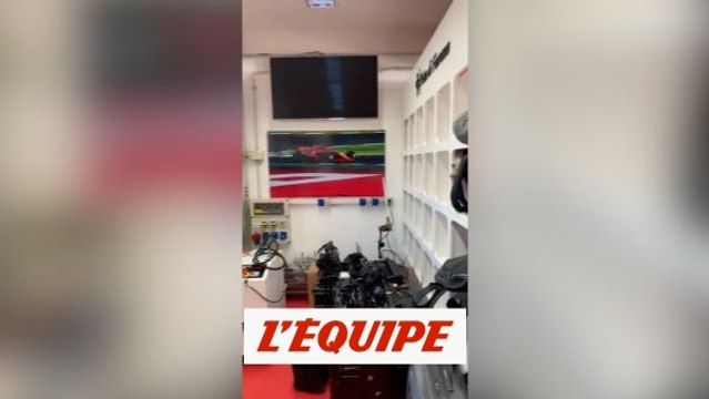 Le moteur de l'Alfa Romeo Racing C38 - F1 - Vidéo