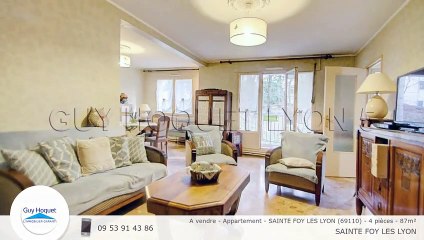 A vendre - Appartement - SAINTE FOY LES LYON (69110) - 4 pièces - 87m²
