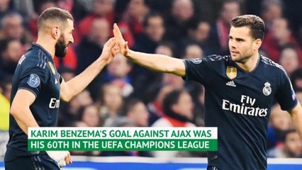 كرة قدم: دوري أبطال أوروبا: هدف بنزيما الـ 60 تاريخي