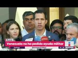 Juan Guaidó no descarta pedir ayuda militar de Estados Unidos en Venezuela | Noticias con Yuriria