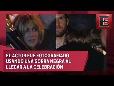 Jennifer Aniston festejó 50 años con Brad Pitt