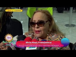 Silvia Pinal y sus divertidas respuestas sobre sus hijos | Sale el Sol