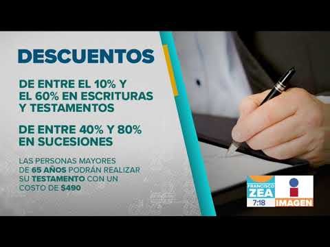Inicia Jornada Notarial 2019 con descuentos para testamentos y escrituras | Noticias con Paco Zea
