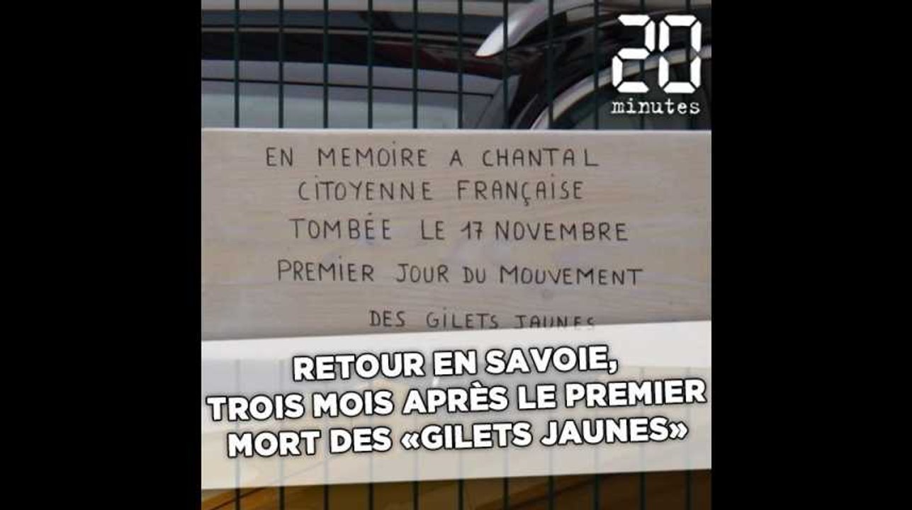 Retour en Savoie, trois mois après le premier mort des «gilets jaunes»