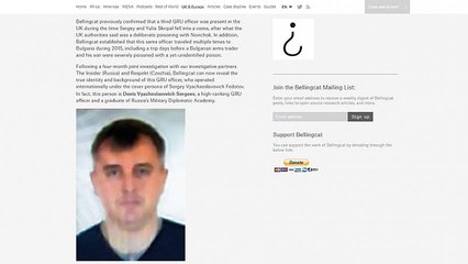 "Дело Скрипалей": третий подозреваемый