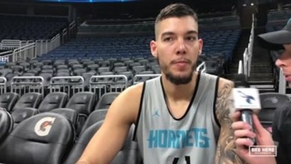 Hornets Shootaround | Willy Hernangomez - 2/14/19