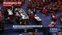 Senate Confirms William Barr As U.S. Attorney General In 54-45 Vote