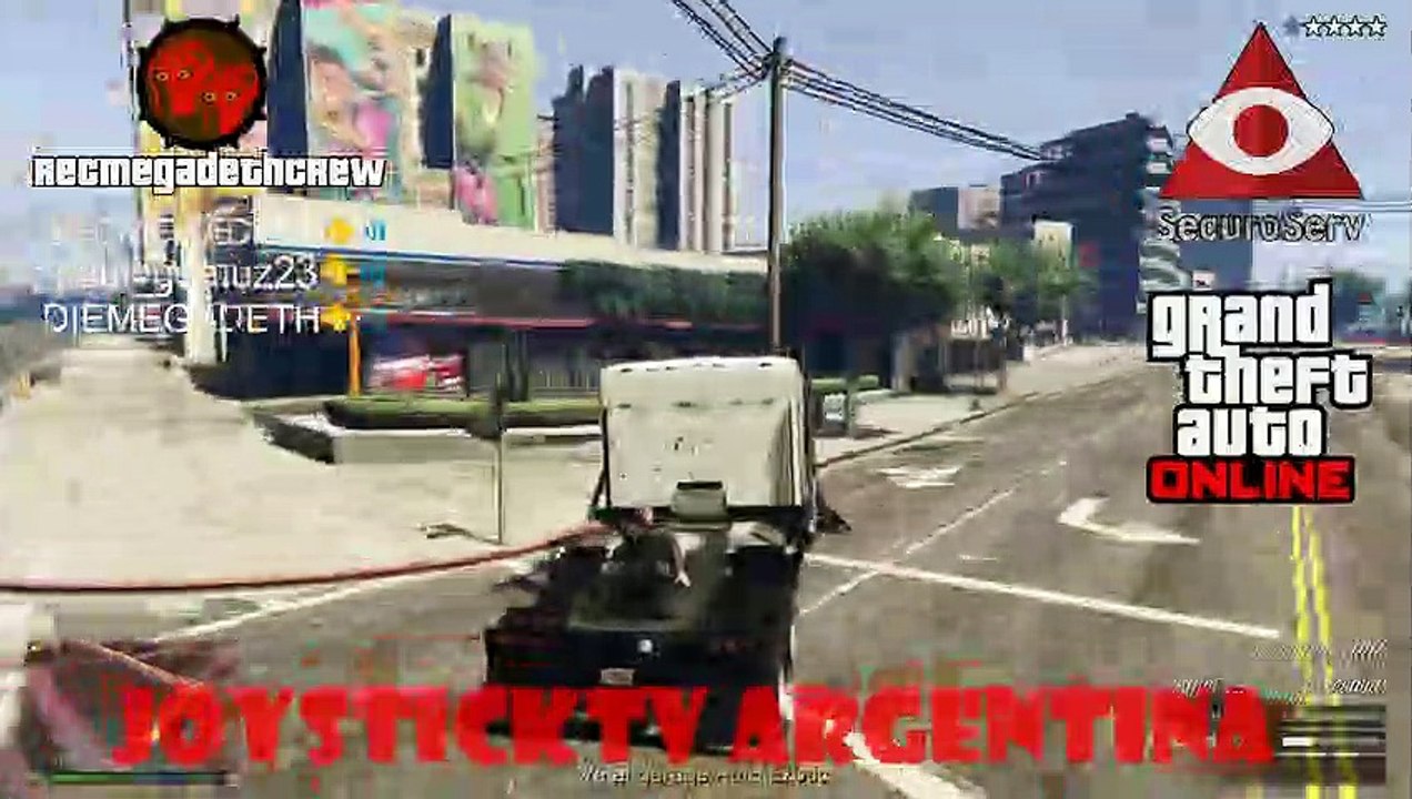 GTA 5 MISION - INCAUTACION DE BIENES (SECUROSERV) CON EL CREW